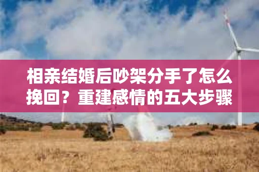 相亲结婚后吵架分手了怎么挽回？重建感情的五大步骤