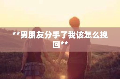 **男朋友分手了我该怎么挽回**