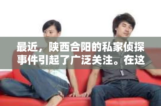 最近，陕西合阳的私家侦探事件引起了广泛关注。在这个信息爆炸的时代，隐私保护显得尤为重要。今天，我们就来聊聊这个事件，看看它背后的一些故事。