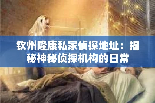 钦州隆康私家侦探地址：揭秘神秘侦探机构的日常