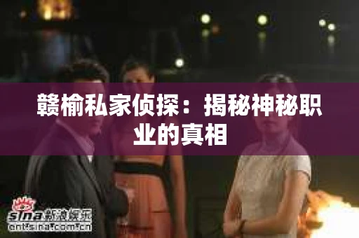 赣榆私家侦探：揭秘神秘职业的真相
