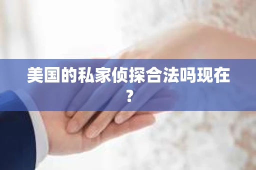 美国的私家侦探合法吗现在？