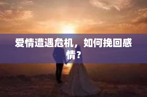 爱情遭遇危机，如何挽回感情？