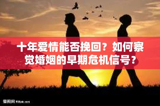 十年爱情能否挽回？如何察觉婚姻的早期危机信号？